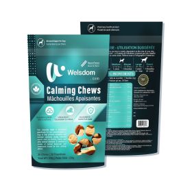 Natural Dog Calming Chews for Anxiety Relief, Behavior Support - Tasty & Safe Natural Dog Calming Chews for Anxiety Relief, Behavior Support - Tasty & Safe